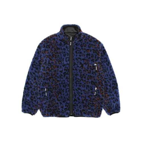 WACKO MARIA FW25 Двусторонний Леопард BOA Флис Куртка Бархат Feel Пальто Унисекс