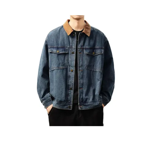 GUISE Синий Унисекс Джинсовые куртки