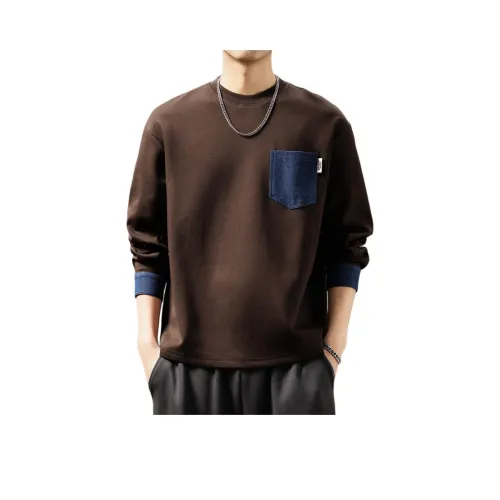 GUISE Кофейный Унисекс Свитшоты