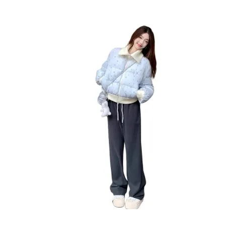 GUOZHEN Синий Женский пуховик