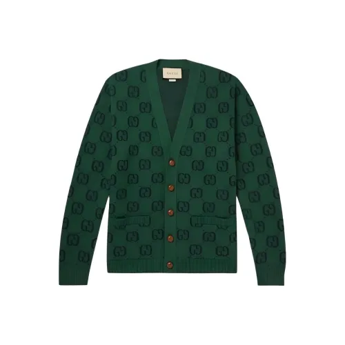 GUCCI FW22 Свитер Унисекс Зеленый