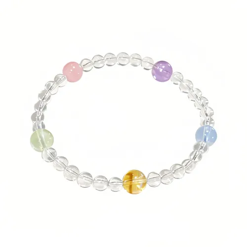 WuliHead Цветное стекло Нефритовые браслеты Женские