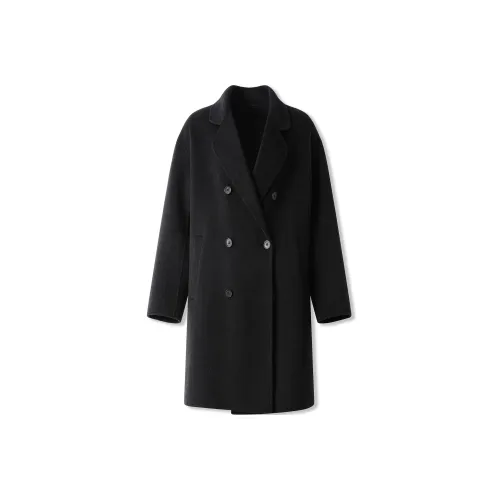 ACE VESTITI Черное Унисекс Пальто