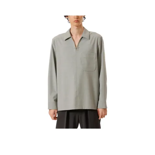 Attachment Серый Унисекс Поло