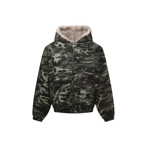 YPUT Камуфляж Унисекс Пуховики