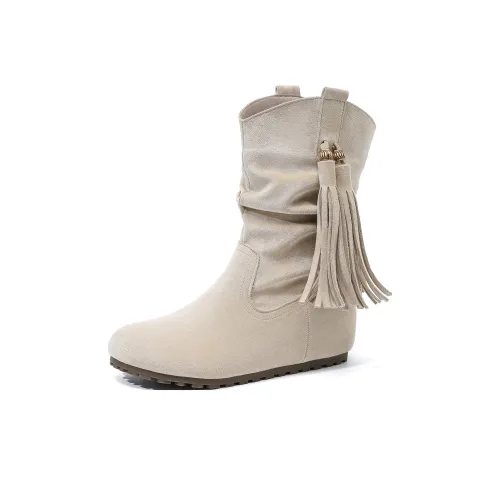 JIUXINGDAO Ботильоны Абрикос Женские