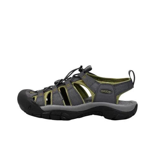 KEEN Newport H2 Водонепроницаемый Сцепление Поддержка Амортизация Обувь для походов Мужская Темно-Серый