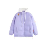 Фиолетовый, утеплённый