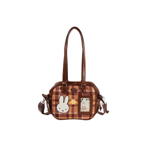 Cool Fun Полиэстер Плечевая сумка Стандартная Женская Коричневая