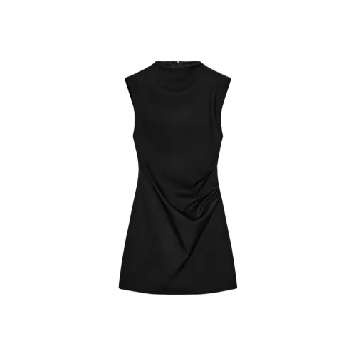 ZARA Черные Женские Платья без Рукавов