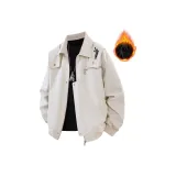 Бело-серый (утолщенная флисовая подкладка)