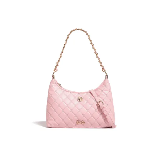 Барби Синтетическая кожа Сумка через плечо Женская Розовая