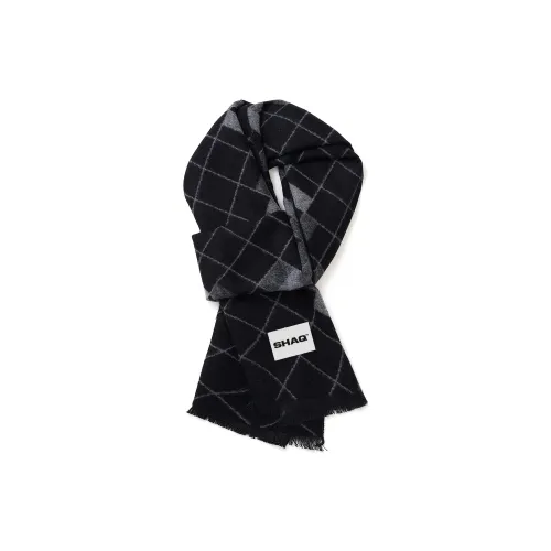 SHAQ Полиэстер Трикотаж Шарфы Унисекс