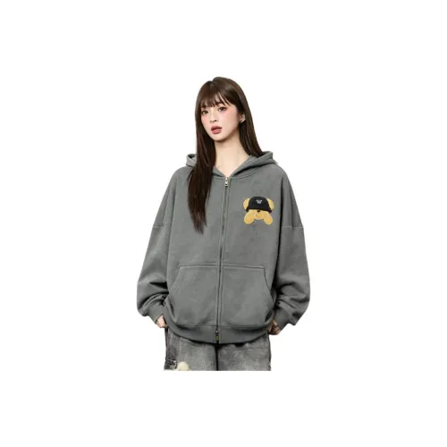 LALABOBO Серый Унисекс Свитшоты