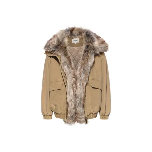 DITB Кофейный Коричневый Женский Парка