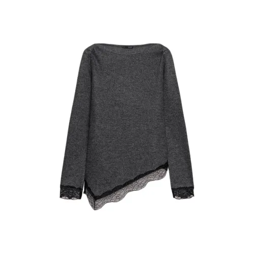 ZARA Collaboration Угольный Серый Женские T-Рубашки