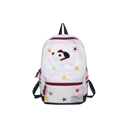 Wiersaam Nylon Backpack Standard Unisex White Wiersaam Нейлон Рюкзак Стандартный Унисекс Белый