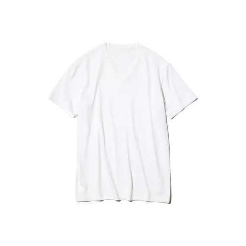 UNIQLO Белый Унисекс T-рубашки