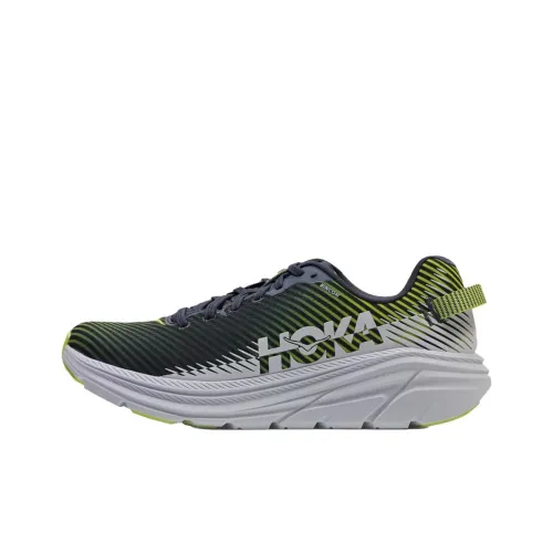 HOKA ONE ONE Rincon 2 Амортизаторы Slip-resistant устойчивые к истиранию Низкий топ Беговые кроссовки Мужские Белый Синий