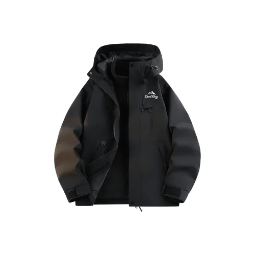 DEERWAY Городская жизнь Путешествие Коммутирование Водонепроницаемый и Ветрозащитный Ветровка Унисекс