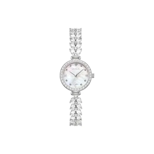 ABA Кварцевый механизм нержавеющая сталь ремешок женские часы жемчужная раковина цвет циферблат часов