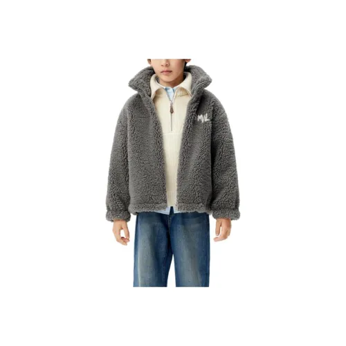 Little MO CO. x Smiley Бархат Feel Пальто Детское