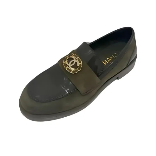 CHANEL Лоферы Черные Женские