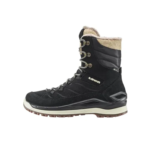 Lowa CALCETA EVO Водонепроницаемый И Теплый Короткий MID Ботинки для снега Женские Черные