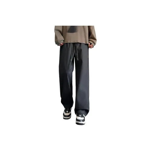 Tonlion Темно-серые Мужские Повседневные Штаны