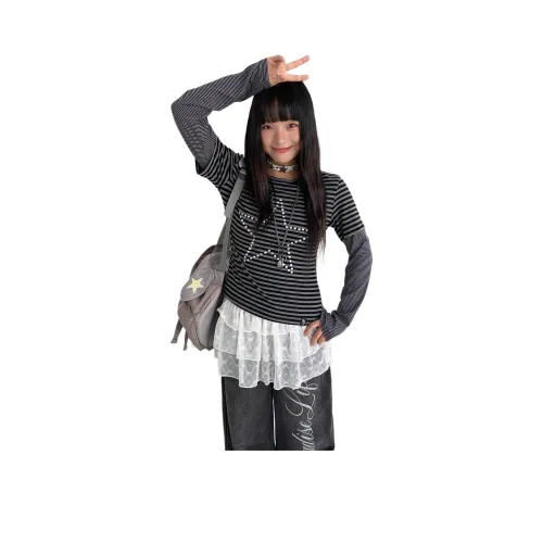 YINLEI Стандартная длинная рубашка с длинным рукавом женская