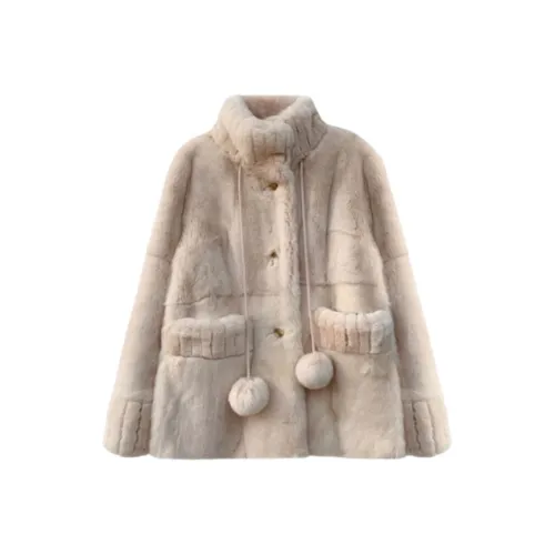 YICHEN Вельвет Feel Пальто Женское