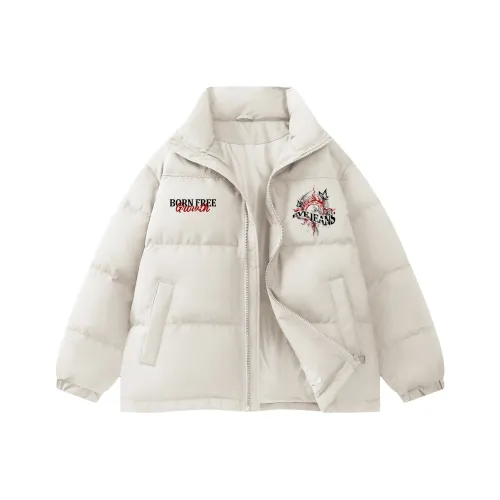 YIWEN Eve Джинсы Пуховик Унисекс