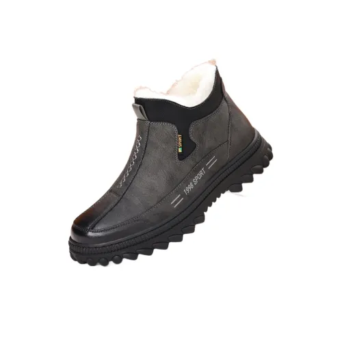 SENJIALUO Термический Амортизирующий Устойчивый к Износу Низкий Топ Утепленная Обувь Мужская