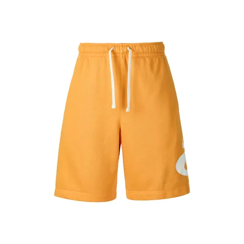nike Повседневные шорты Мужские Желтые