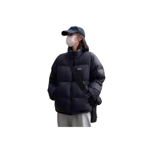 GUOZHEN Черный Женский пуховик