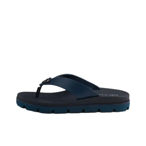 PRADA Шлепанцы Синий Мужской