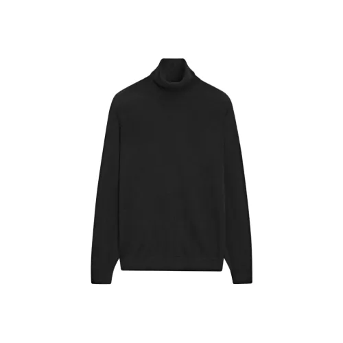 Massimo Dutti Черный Мужской Трикотаж