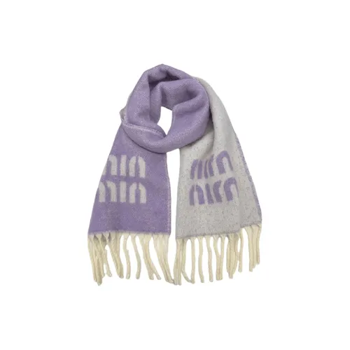 FUO 100% полиэстер Вязаные шарфы Унисекс