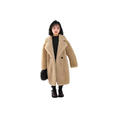 PLANDOO Бежевый Школьный возраст Натуральный и искусственный мех