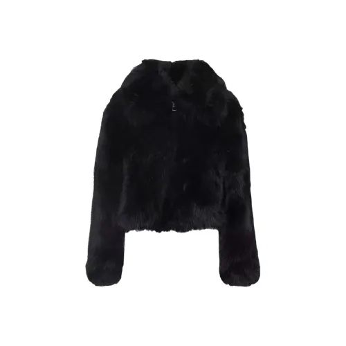 THE FRANKIE SHOP Черный Женские Меховые изделия