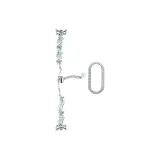 Прозрачный, блестящий, розовый, бабочка + одиночный, ромб, вырез, чехол