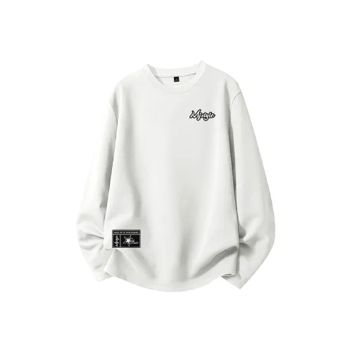 MJ STYLE Длинный рукав Т-рубашка Унисекс