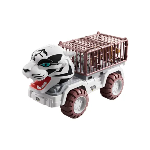 TEMI Большой Replica Construction Vehicles Образовательный Тигр Транспортный Грузовик INERTIA Тянущий Спина и Glider Игрушка