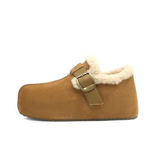 BOERDIQI Обувь Birkenstock Термическая Изоляция Устойчивая к Износу Низкий Верх Повседневная Обувь Женская