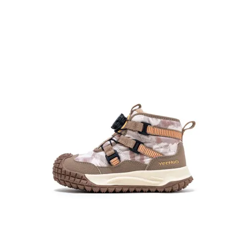 YeeHoO Детские зимние сапоги High Top Kids