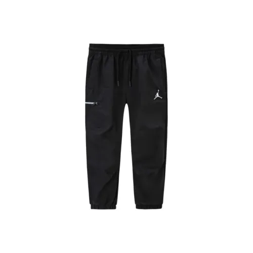 Jordan Вязаные тренировочные штаны для детей черные