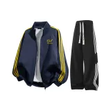 Темно-синий, синий + черный, с флисовой подкладкой, улучшенный