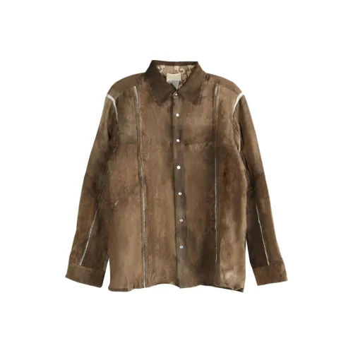COMMUNS Коричневый Женские Рубашки