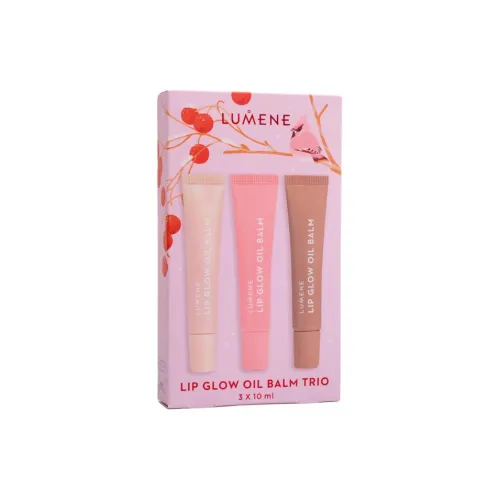 LUMENE Блеск для губ Масло Бальзам Бальзамы для губ Питательный Длинный Долговечный Блестящий 10 мл*3