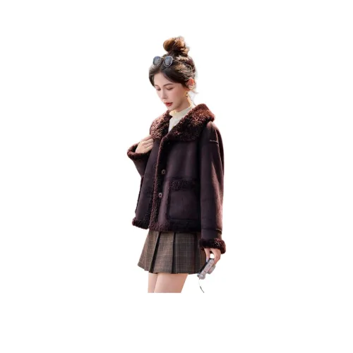 Kangaroo Бархат Feel Пальто Женское